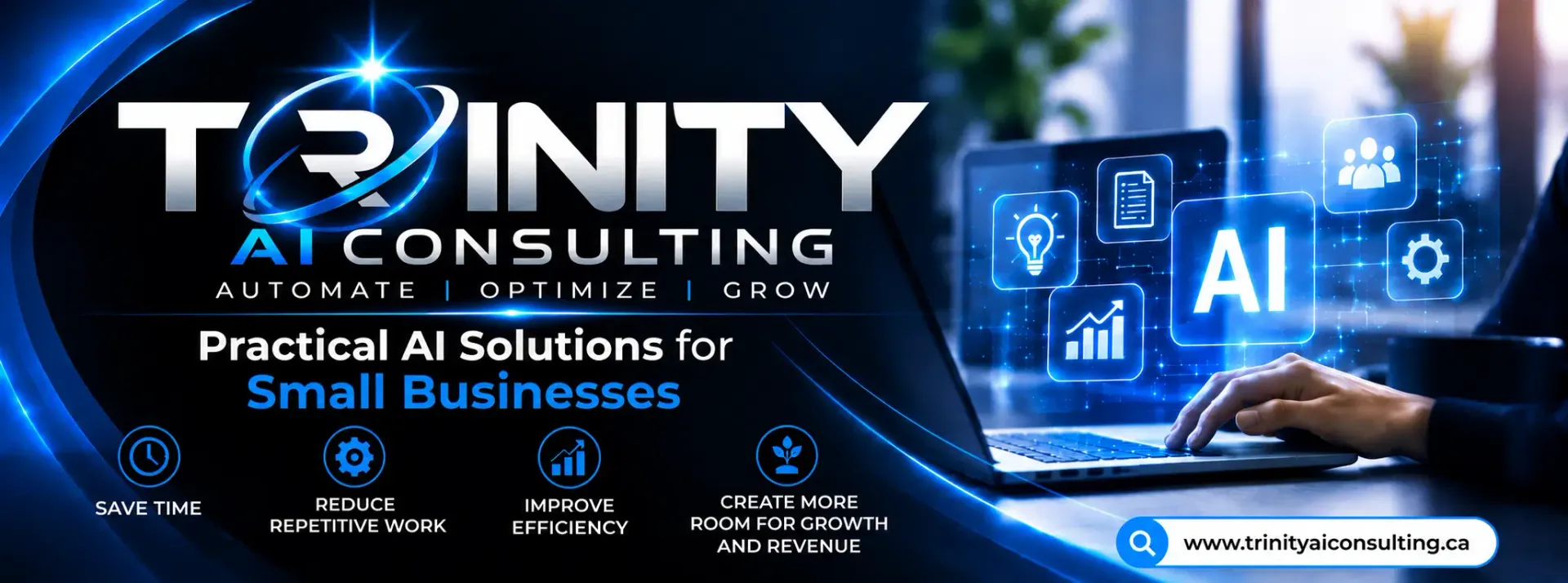 Trinity AI Consulting — practical AI solutions for small businesses